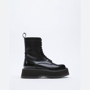 Zara combat boots from fall 2022.